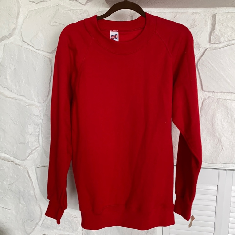 NWT Soffe Sweats Red sweatshirt large 42-44